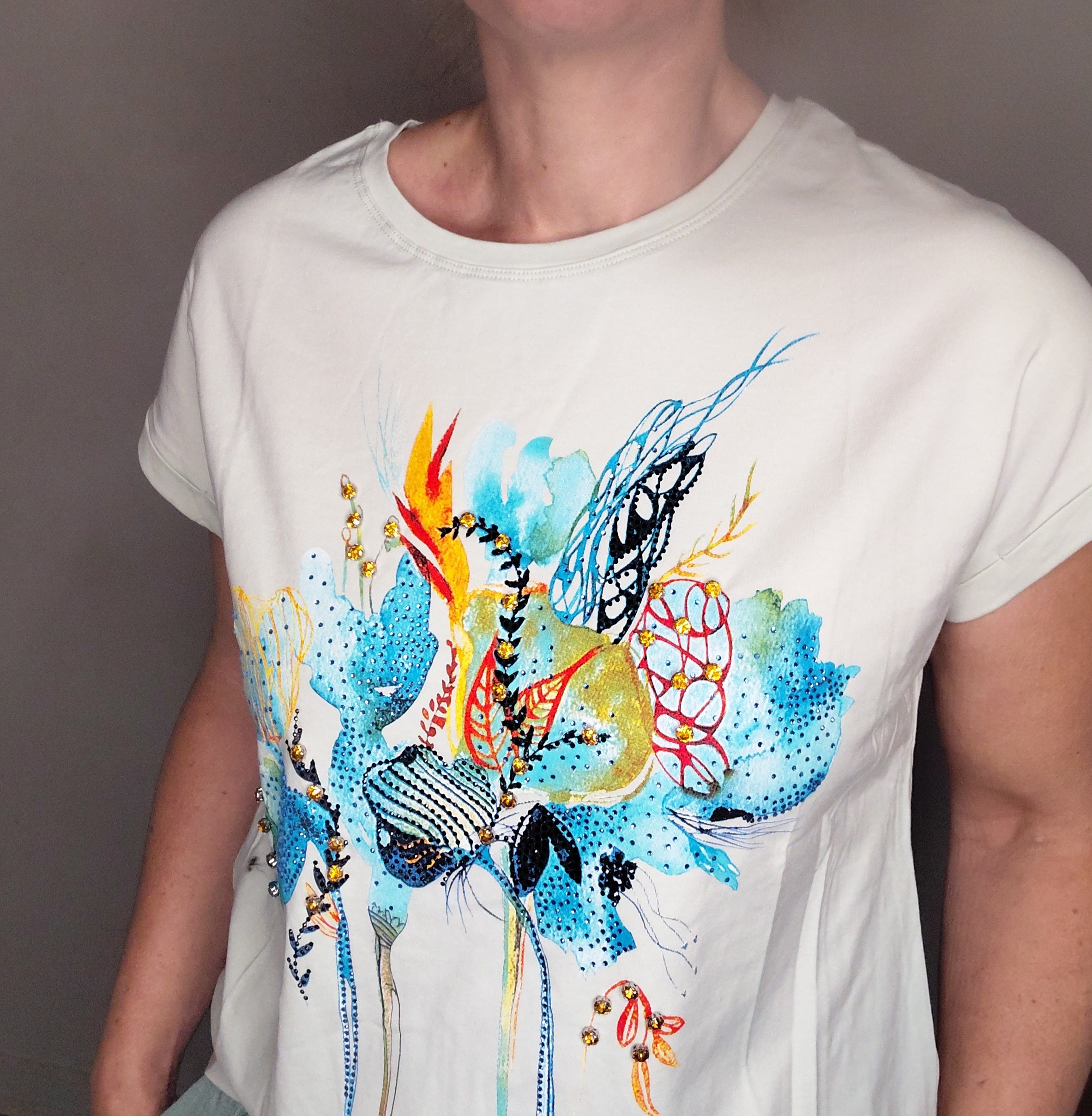 T-shirt à motifs femme – L'armoire aux trésors