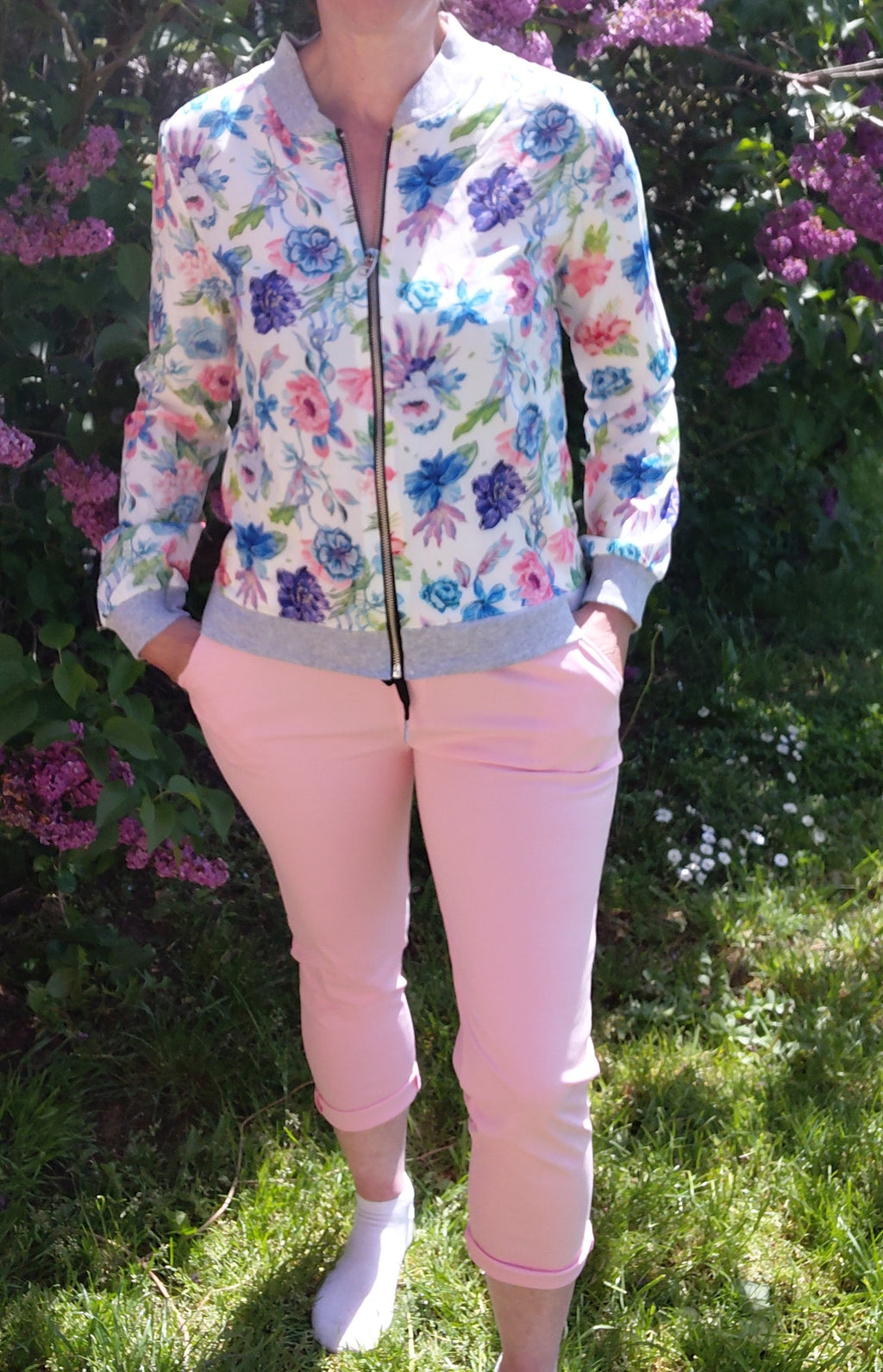 Jogpant 7/8 ème rose