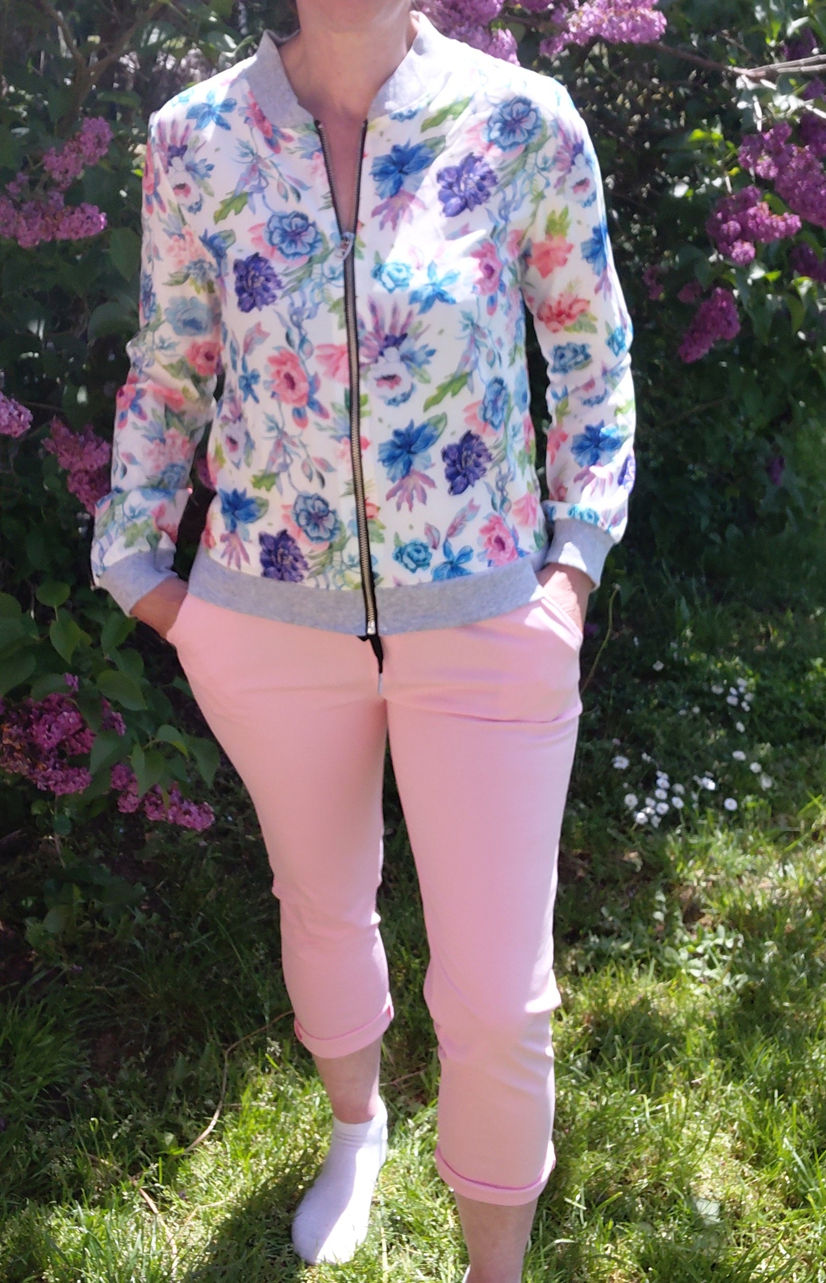 Jogpant 7/8 ème rose