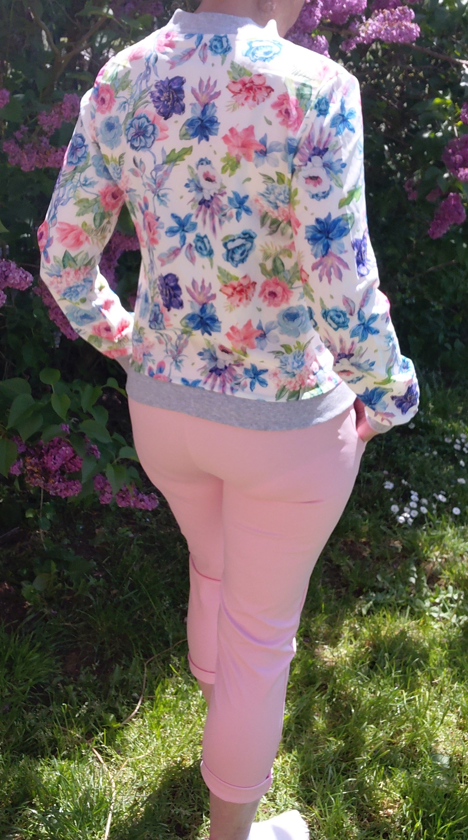 Jogpant 7/8 ème rose