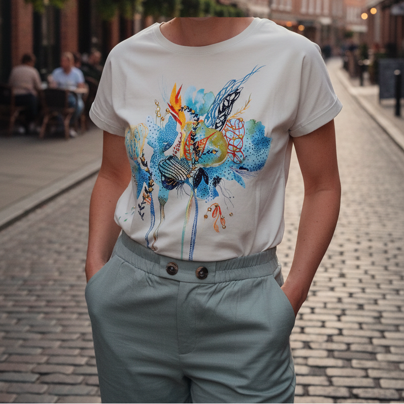 Lifestyle tee-shirt motifs