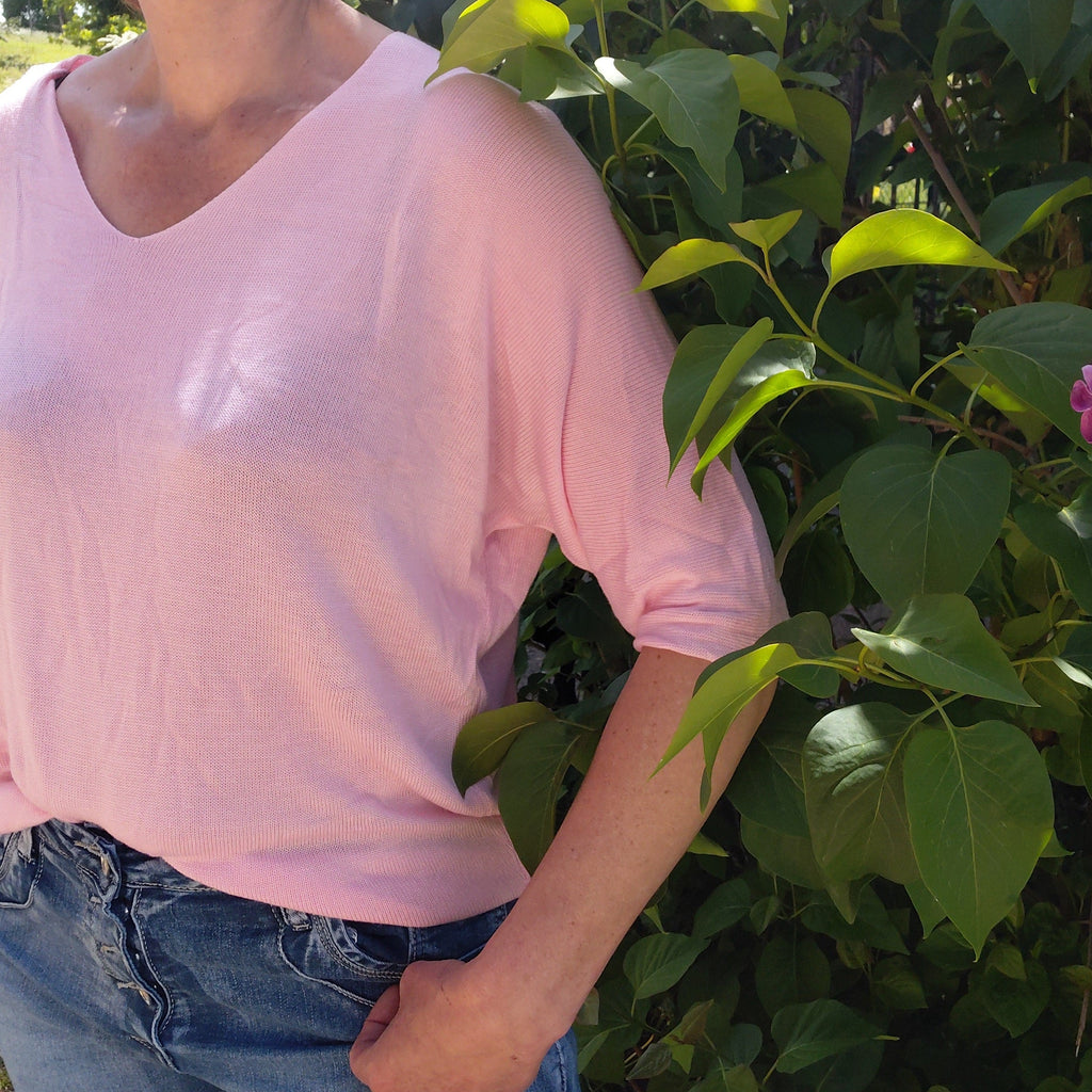 Pull rose douceur été Jolifly