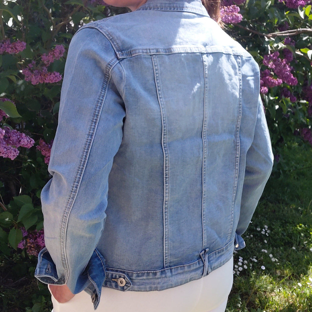 Veste en jeans basic bleu Zac & Zoé