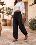 Pantalon bouffant noir