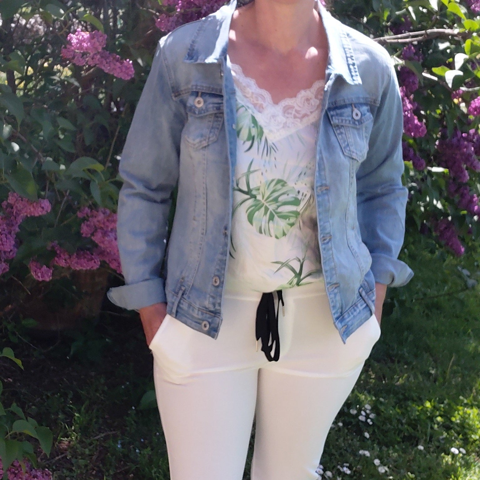 Veste en jeans basic bleu Zac & Zoé