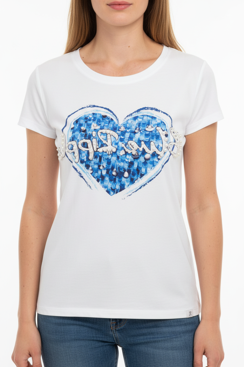 Tee shirt perle - catalogue face