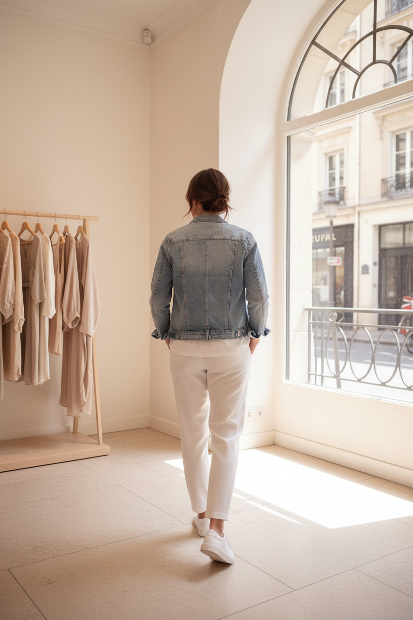 Veste jeans - photo 4 de dos